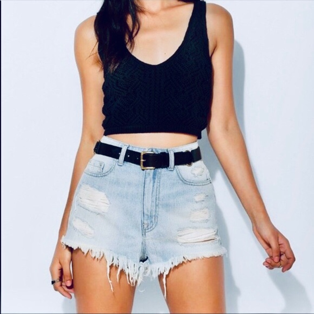 Urban Outfitters BDG Super Cheeky High Rise Shorts 🟣